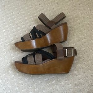 Marni Sz 39 Platform Strappy Sandal